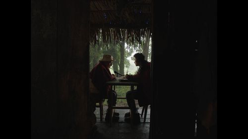 José Manuel Poncelis and Fernando Álvarez Rebeil in I Dream in Another Language (2017)