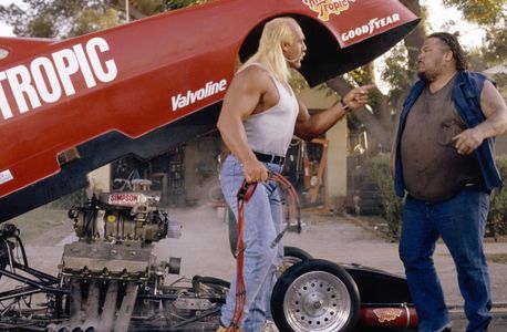 Hulk Hogan and Dennis Burkley in Suburban Commando (1991)