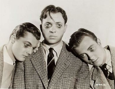 Mark Daniels, William Lundigan, and Frank Melton in Freshman Year (1938)