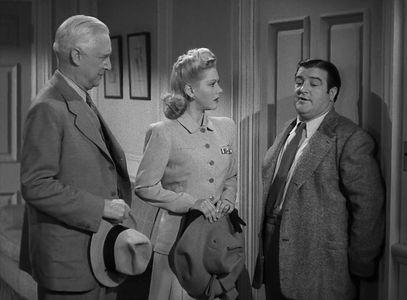 Lou Costello, Samuel S. Hinds, and Grace McDonald in It Ain't Hay (1943)