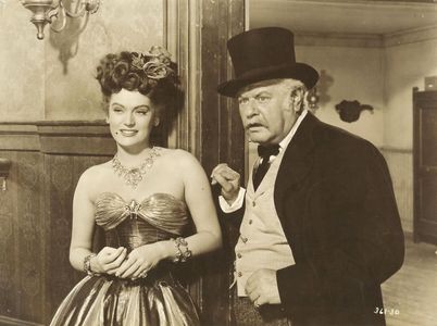 Alan Hale and Alexis Smith in South of St. Louis (1949)