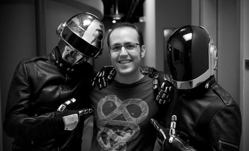 Thomas Bangalter, Guy-Manuel De Homem-Christo, Daft Punk, and Joseph Trapanese