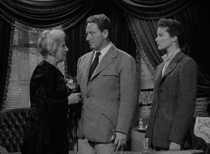 Katharine Hepburn, Spencer Tracy, and Margaret Wycherly in Keeper of the Flame (1942)