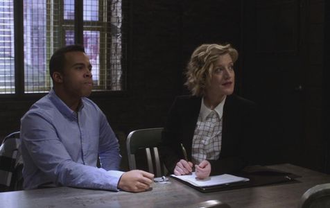Erin Anderson as Counselor April Andrews with Ralph Adriel Johnson, Law & Order: SVU, 