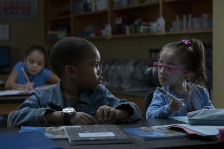Sammi Haney & Ja'Siah Young in Netflix's Raising Dion