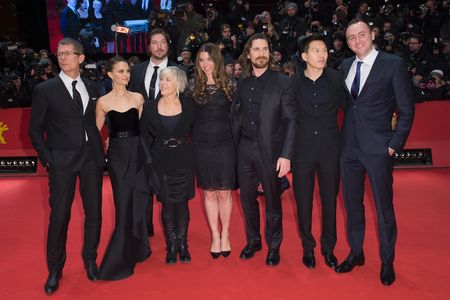 Natalie Portman, Christian Bale, Sibi Blazic, Sarah Green, Nicolas Gonda, Tanner Beard, and Ken Kao at an event for Knig