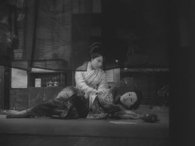 Michiyo Kogure and Ayako Wakao in A Geisha (1953)