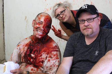 Photo-op with Writer/Producer/Makeup Candy Domme and Director Runar Berntsen