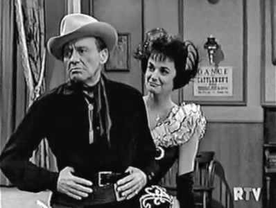 Jack Benny and Gisele MacKenzie in The Jack Benny Program (1950)