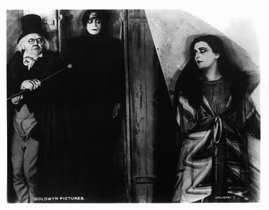 Lil Dagover, Werner Krauss, and Conrad Veidt in The Cabinet of Dr. Caligari (1920)