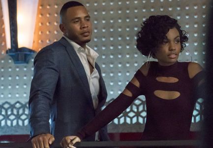 Trai Byers and Sierra Aylina McClain in Empire (2015)