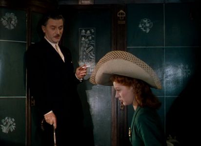 Moira Shearer and Anton Walbrook in The Red Shoes (1948)