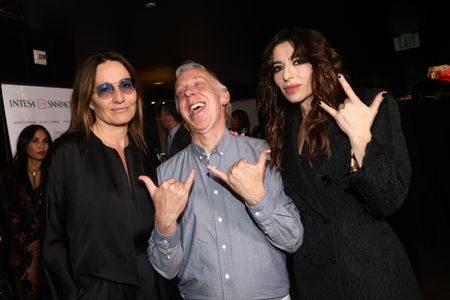 Sabrina Impacciatore, Maria Sole Tognazzi, and Mike White at an event for Tell (2014)