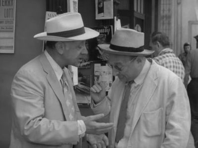 Robert H. Harris and John Qualen in Alfred Hitchcock Presents (1955)