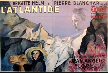 Pierre Blanchar and Brigitte Helm in L'Atlantide (1929)