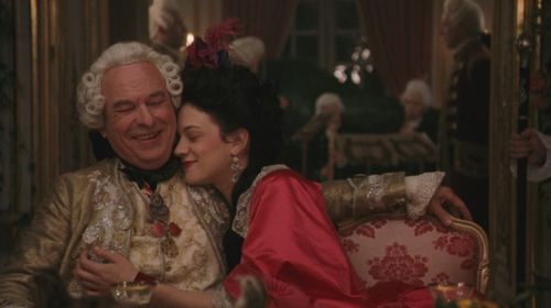 Asia Argento and Rip Torn in Marie Antoinette (2006)