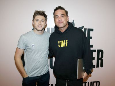 Robbie Williams and Niall Horan