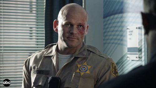 Edward Gelhaus as Deputy Hughes in “The Rookie” on ABC.