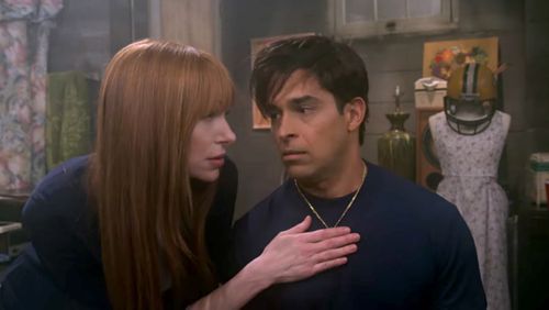 Wilmer Valderrama and Laura Prepon in That '90s Show (2023)