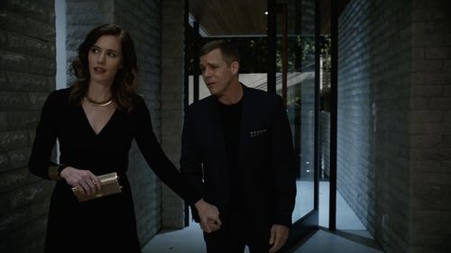 Jolene Kay and Tim Griffin in Chance, Season 2