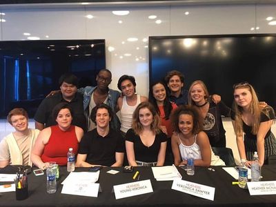 Table Read for Heathers at Viacom