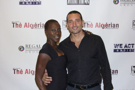 Co-Stars Sharon Ferguson & Giovanni Zelko at the D.C. Premiere of THE ALGERIAN