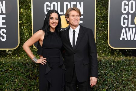 Willem Dafoe and Giada Colagrande at an event for 2019 Golden Globe Awards (2019)