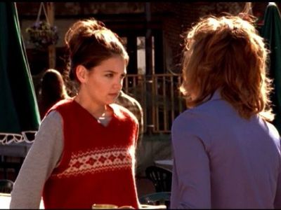 Katie Holmes and Nina Repeta in Dawson's Creek (1998)