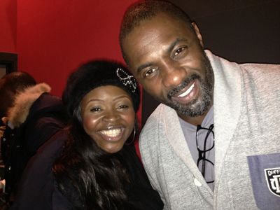 With Idris Elba at Youngers Screening