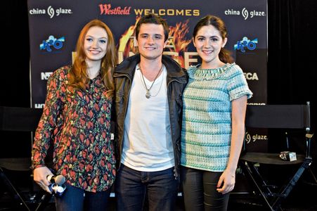 Josh Hutcherson, Isabelle Fuhrman, and Jacqueline Emerson at an event for The Hunger Games (2012)