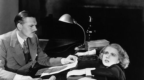 Walter Huston and Anita Page in Night Court (1932)