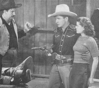 Charles King, Margaret Marquis, and Bob Steele in Last of the Warrens (1936)