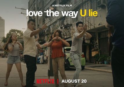 Jeric Raval, Abby Bautista, Kim Molina, and Gab Lagman in Love the Way U Lie (2020)