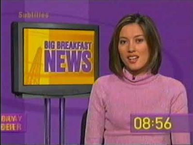 Jasmine Lowson in The Big Breakfast (1992)
