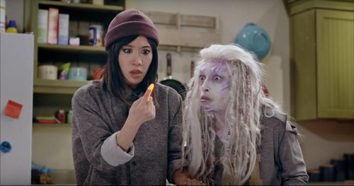 Naomi Grossman and Julie Zhan in Wizard School Dropout (2019)