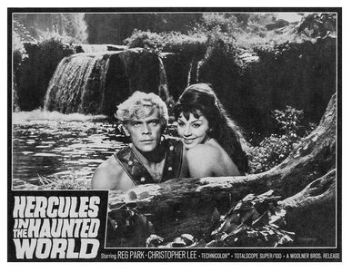 George Ardisson and Ely Drago in Hercules in the Haunted World (1961)
