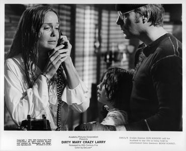 Lynn Borden, Adrianne Herman, and Adam Roarke in Dirty Mary Crazy Larry (1974)