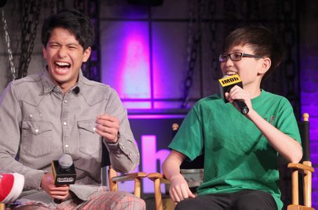 Win Morisaki and Philip Zhao at an event for Ready Player One LIVE at SXSW (2018)