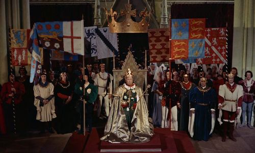 Cedric Hardwicke and Laurence Naismith in Richard III (1955)