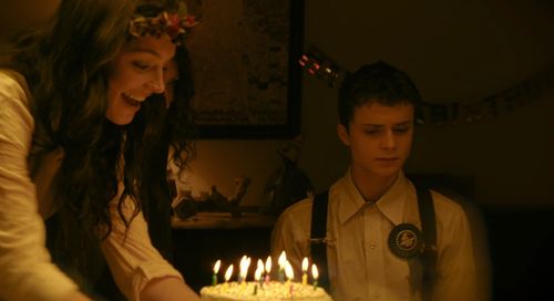 Lucas Jade Zumann and Lily Donoghue in Dr. Bird's Advice for Sad Poets (2021)