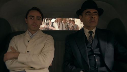 Rowan Atkinson and David Dawson in Maigret (2016)