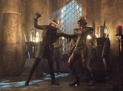 Caity Lotz and Ciara Renée in DC's Legends of Tomorrow (2016)