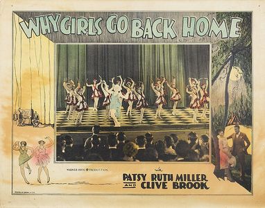 Myrna Loy, Virginia Ainsworth, Clive Brook, Patsy Ruth Miller, and Jane Winton in Why Girls Go Back Home (1926)