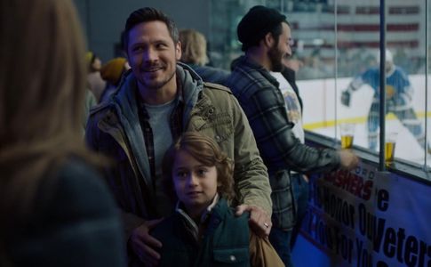 Noah Salsbury Lipson with Nick Wechsler and Jennifer Morrison in This Is Us and Storybook Love directed by Milo Ventimig