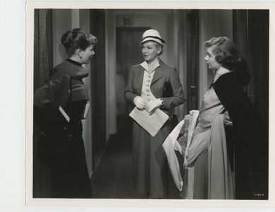 Lana Turner, Carol Brannon, and Phyllis Kirk in A Life of Her Own (1950)