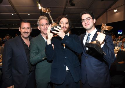 Adam Sandler, Josh Safdie, Benny Safdie, and Ronald Bronstein at an event for 35th Film Independent Spirit Awards (2020)