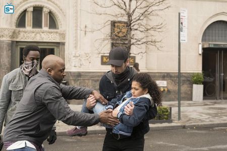 Still of Anais Lee, Ryan Eggold, Edi Gathegi and Terence Archie in The Blacklist 
