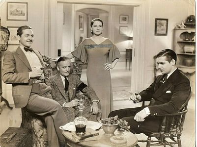 Clark Gable, Alexander Kirkland, Ralph Morgan, and Norma Shearer in Strange Interlude (1932)