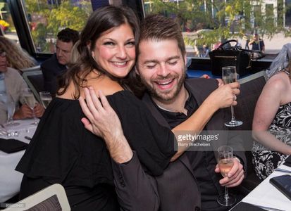 Conrad Series Wrap Party - Two Co-stars