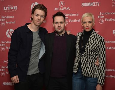 Toni Collette, Will Poulter, and Gerard Barrett at an event for Glassland (2014)